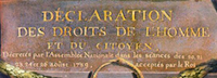 Detail of Déclaration des droits de l'Homme et du citoyen by Jean-Jacques le Barbier. Please click on link below to view and resize entire image.